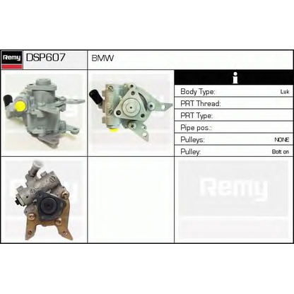 Foto Pompa idraulica, Sterzo DELCO REMY DSP607