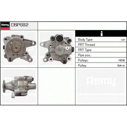 Zdjęcie Pompa hydrauliczna, układ kierowniczy DELCO REMY DSP682