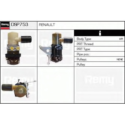 Zdjęcie Pompa hydrauliczna, układ kierowniczy DELCO REMY DSP753