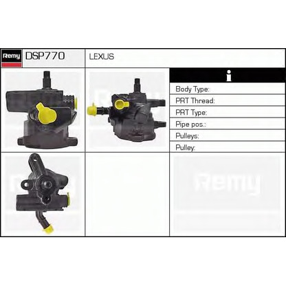 Foto Hydraulikpumpe, Lenkung DELCO REMY DSP770