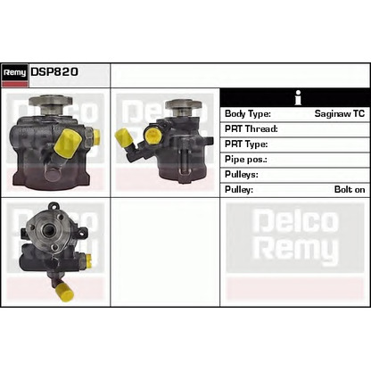 Foto Hydraulikpumpe, Lenkung DELCO REMY DSP820