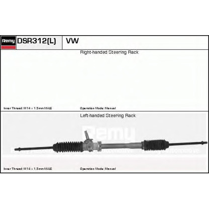 Foto Scatola guida DELCO REMY DSR312L