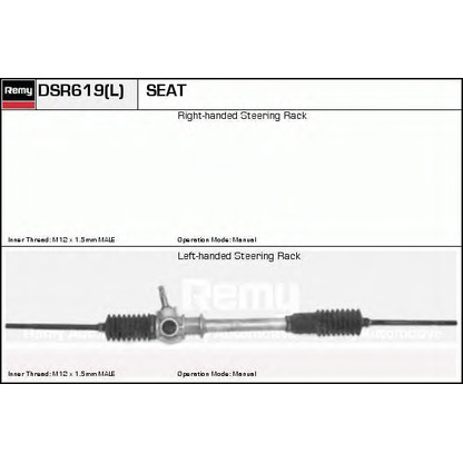 Foto Scatola guida DELCO REMY DSR619L