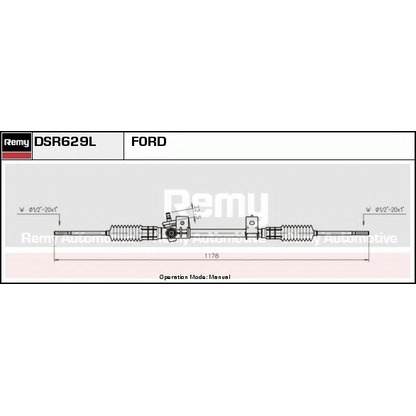 Foto Scatola guida DELCO REMY DSR629L