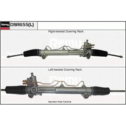 Photo Crémaillière de direction DELCO REMY DSR655L
