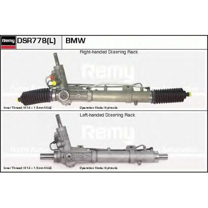 Photo Steering Gear DELCO REMY DSR778