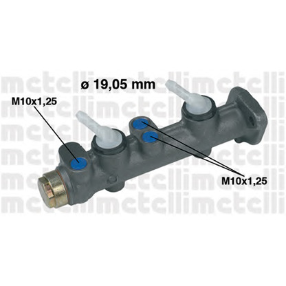 Photo Brake Master Cylinder METELLI 050020