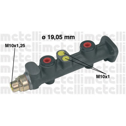 Photo Brake Master Cylinder METELLI 050029