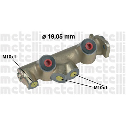 Photo Brake Master Cylinder METELLI 050072