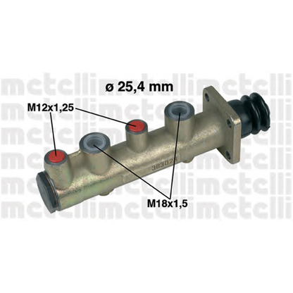 Photo Brake Master Cylinder METELLI 050107