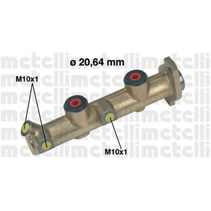 Photo Brake Master Cylinder METELLI 050126