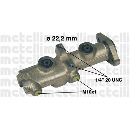 Photo Brake Master Cylinder METELLI 050161