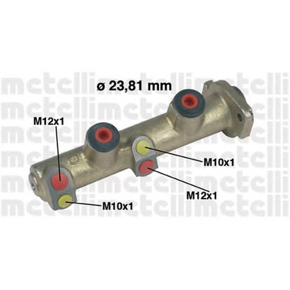 Photo Brake Master Cylinder METELLI 050201