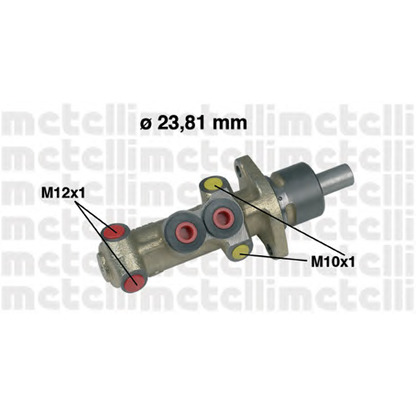 Photo Brake Master Cylinder METELLI 050223