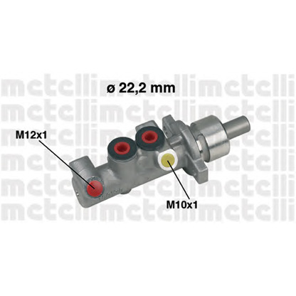 Zdjęcie Pompa hamulcowa METELLI 050309