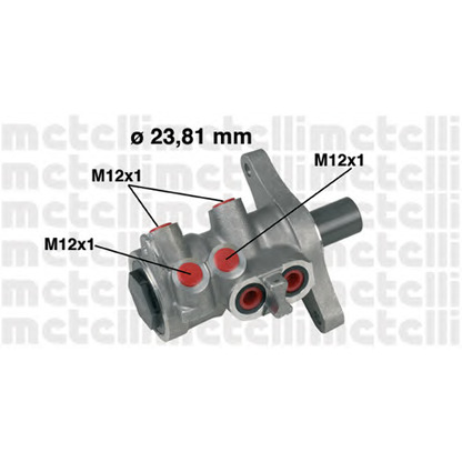 Photo Brake Master Cylinder METELLI 050313