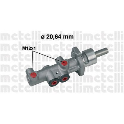 Zdjęcie Pompa hamulcowa METELLI 050404