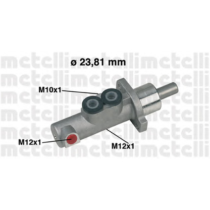 Zdjęcie Pompa hamulcowa METELLI 050441