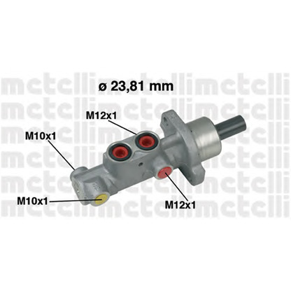 Photo Brake Master Cylinder METELLI 050631