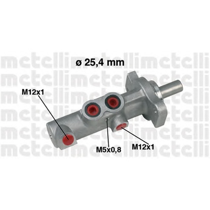 Photo Brake Master Cylinder METELLI 050425