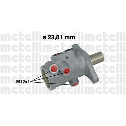 Photo Brake Master Cylinder METELLI 050556