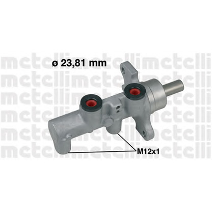 Photo Brake Master Cylinder METELLI 050568