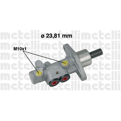 Photo Brake Master Cylinder METELLI 050610