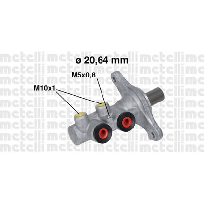 Photo Brake Master Cylinder METELLI 050682