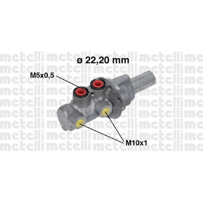 Photo Brake Master Cylinder METELLI 050684