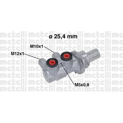 Photo Brake Master Cylinder METELLI 050717