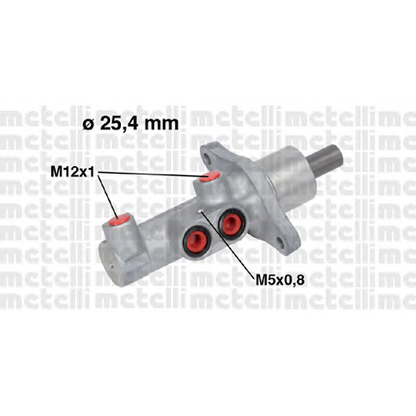 Photo Brake Master Cylinder METELLI 050718