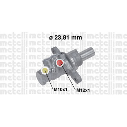 Photo Brake Master Cylinder METELLI 050724