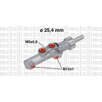 Фото Главный тормозной цилиндр METELLI 050752