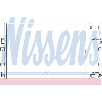 Foto Condensador, aire acondicionado NISSENS 940152