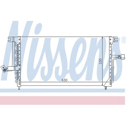 Foto Condensatore, Climatizzatore NISSENS 94183