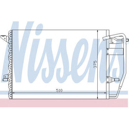 Photo Condenser, air conditioning NISSENS 94192