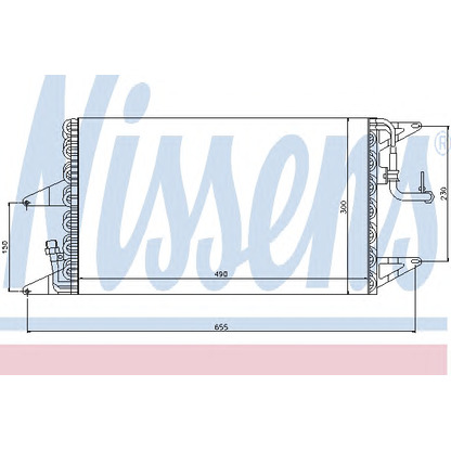 Foto Condensatore, Climatizzatore NISSENS 94197