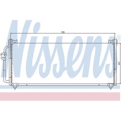 Foto Condensatore, Climatizzatore NISSENS 94364