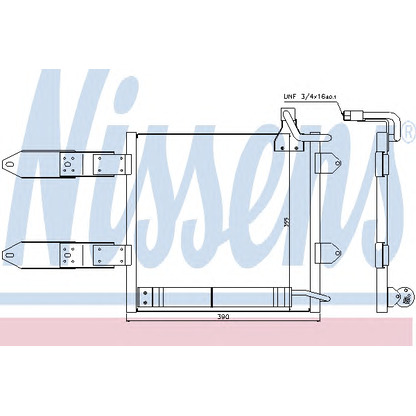 Photo Condenseur, climatisation NISSENS 94443