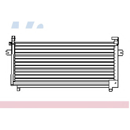 Photo Condenser, air conditioning NISSENS 94496