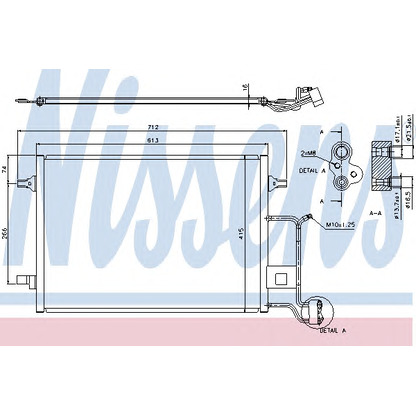 Foto Condensatore, Climatizzatore NISSENS 94601