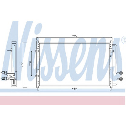 Photo Condenser, air conditioning NISSENS 94939