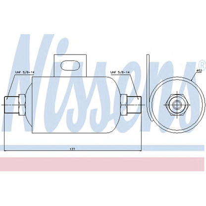 Photo Dryer, air conditioning NISSENS 95343