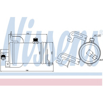 Foto Essiccatore, Climatizzatore NISSENS 95474