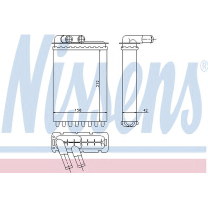 Photo Système de chauffage NISSENS 73393