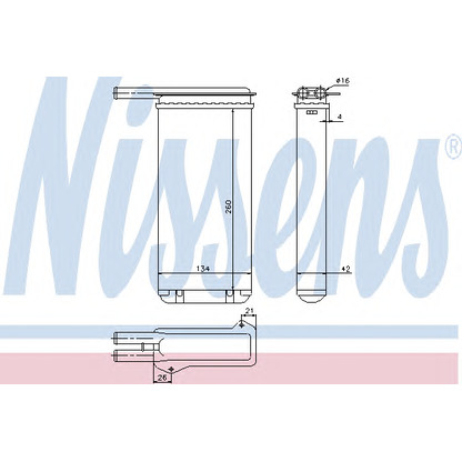 Photo Système de chauffage NISSENS 71755