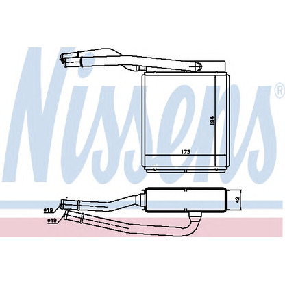 Photo Système de chauffage NISSENS 71746