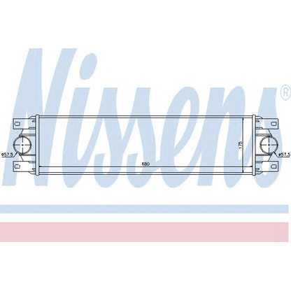 Photo Intercooler, échangeur NISSENS 96890