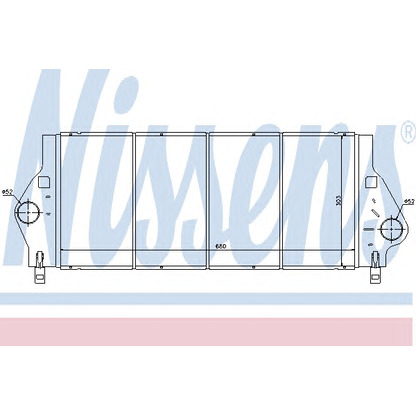 Foto Intercooler NISSENS 96799