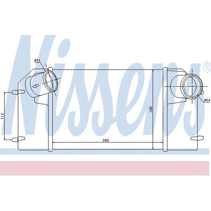 Foto Intercooler NISSENS 96489